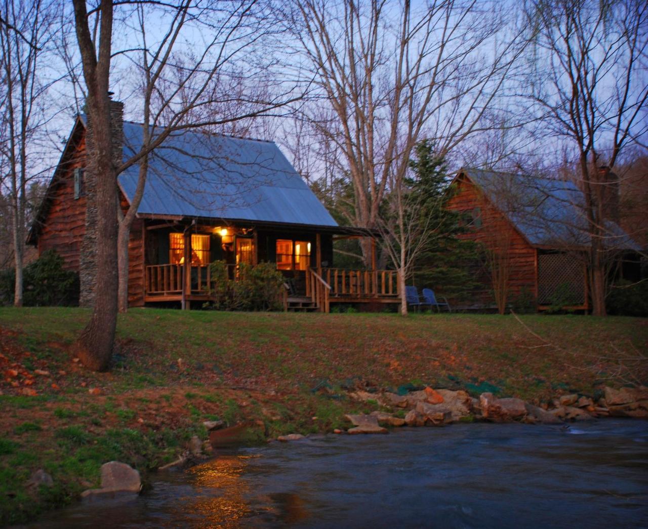 Hotel Mountain Springs Cabins Candler Exterior foto